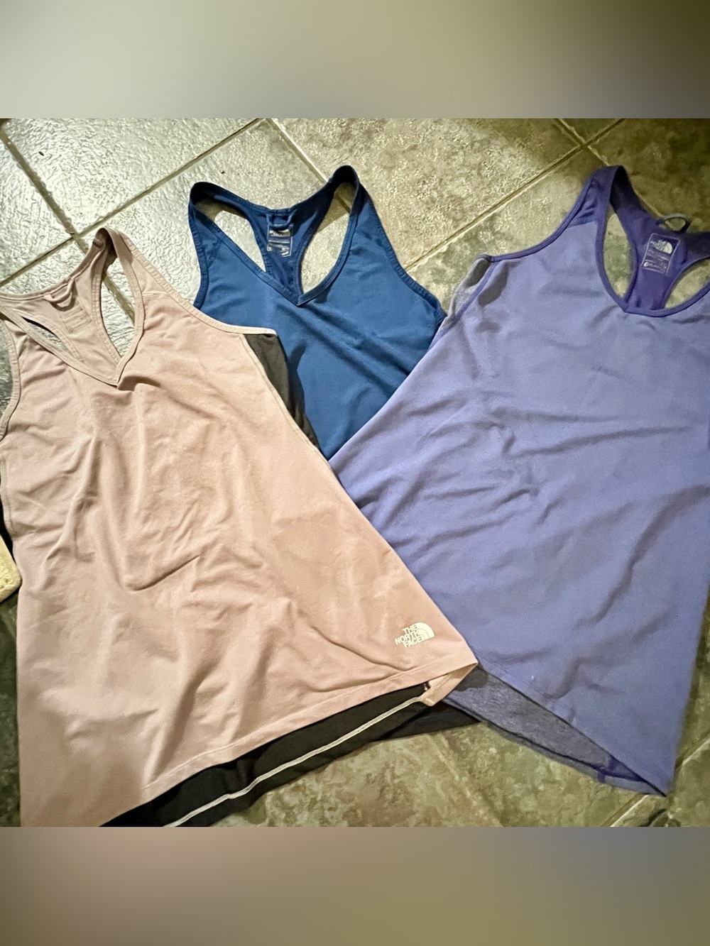 The North Face Women's Racerback Tank Top - bundle.  All in perfect condition!